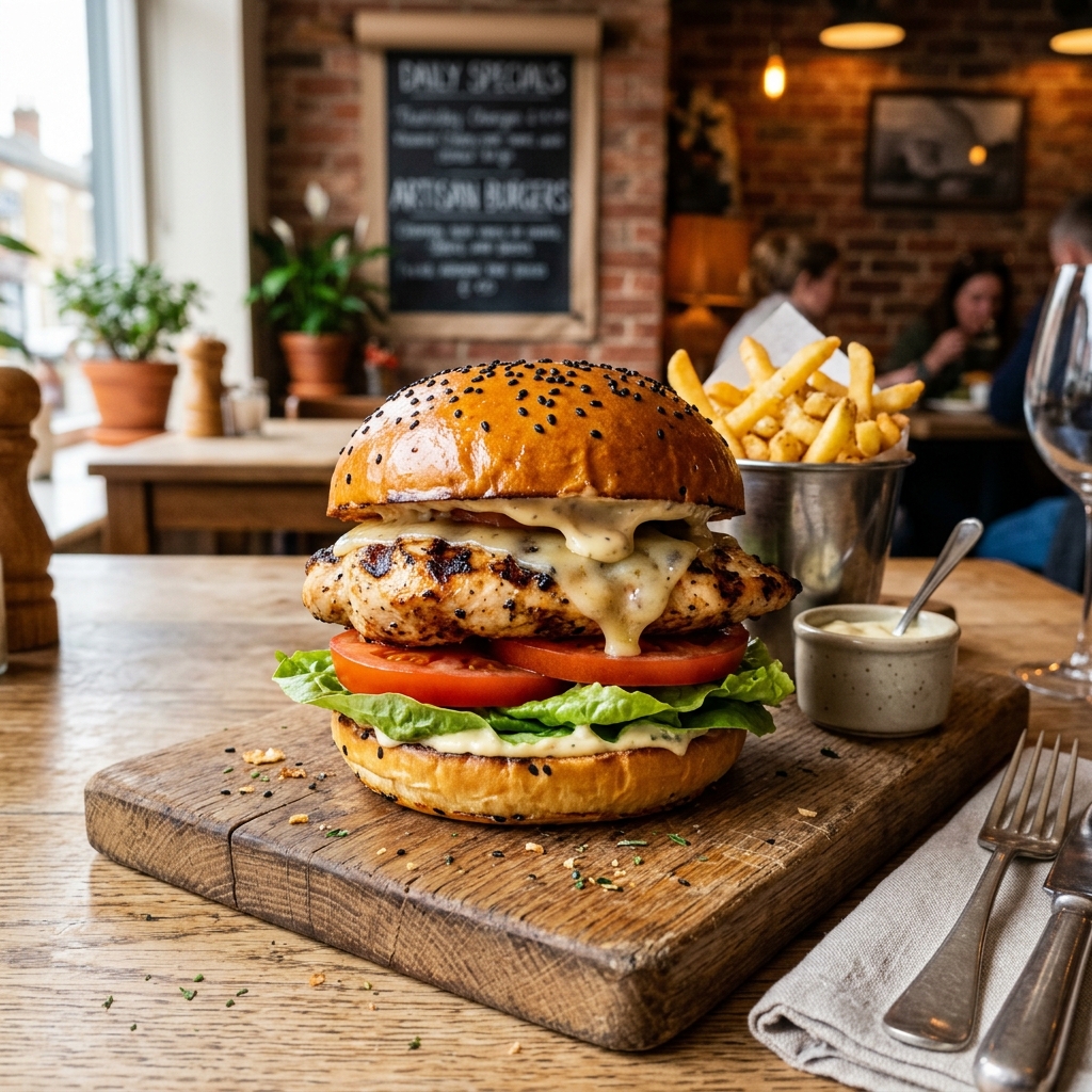Chargrilled Chicken Burger