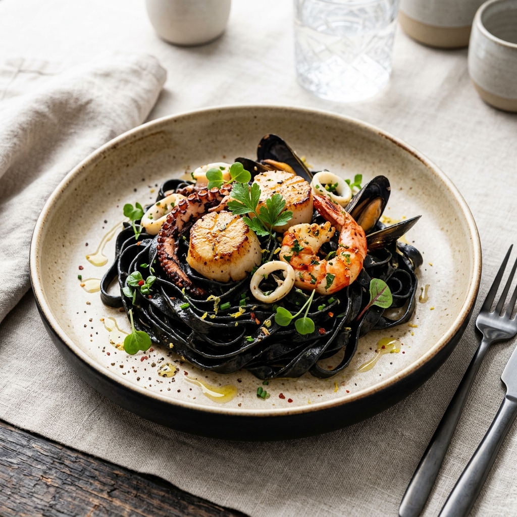 Squid Ink Pasta