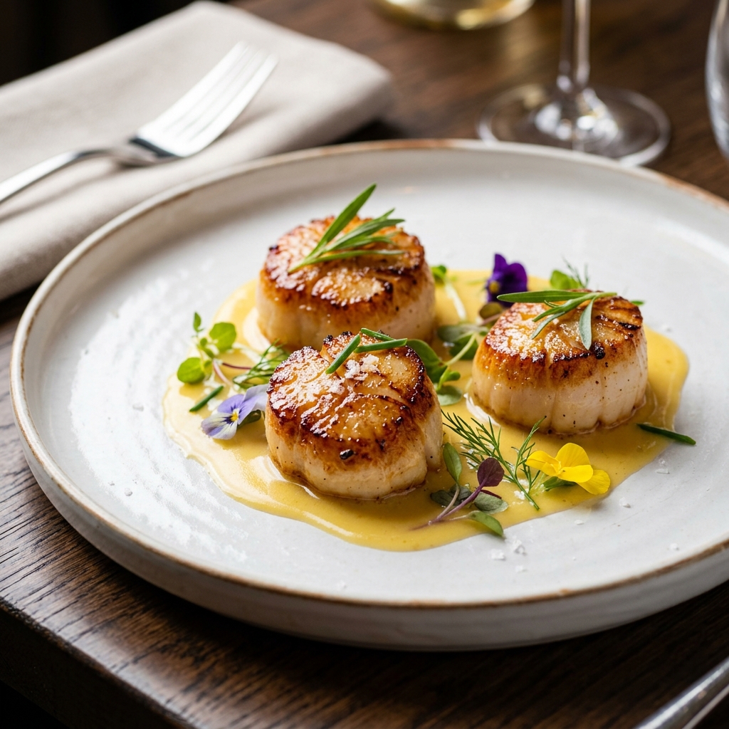 Seared Scallops